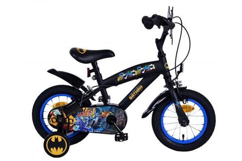 Pollici bici bambino nero - 12,